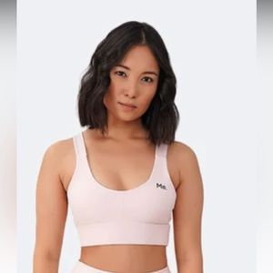 Better me pink sport bra new L